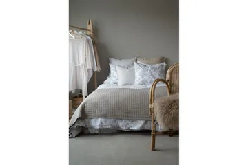 Påslakanset Enkelsäng 2-Dels Tilly - Grå - Products - Textil & mattor - Sängkläder - Bäddset & påslakanset - P åslakanset dubbelsäng