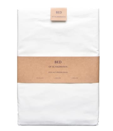 Slätlakan Percale Formsytt 150x260 cm - Vit - Products - Textil & mattor - Sängkläder