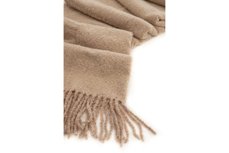 Tilly Pläd 130x170 cm - Beige - Products - Textil & mattor - Filt & pläd