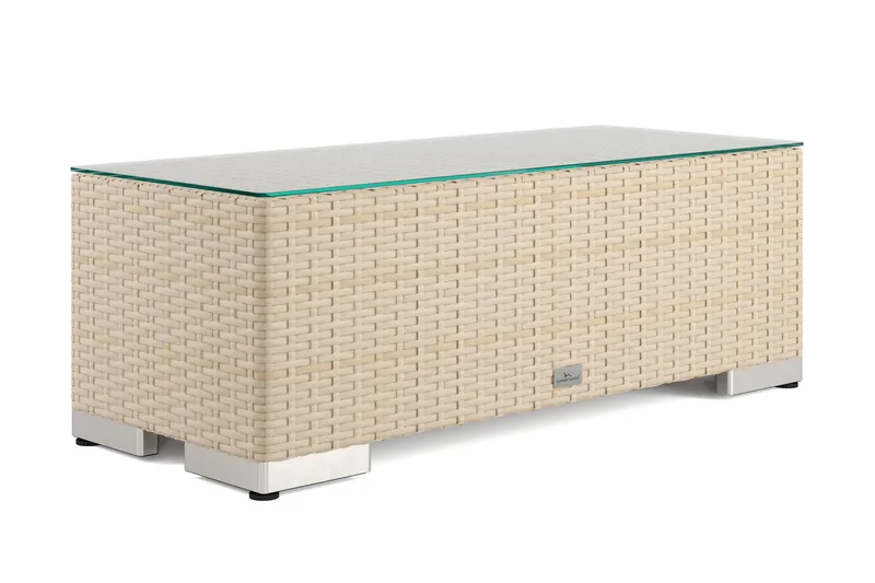 Bahamas Avslut utomhus 38x90 cm - Beige - Products - Utemöbler & utemiljö - Övrigt utemöbler - Moduler utesoffa