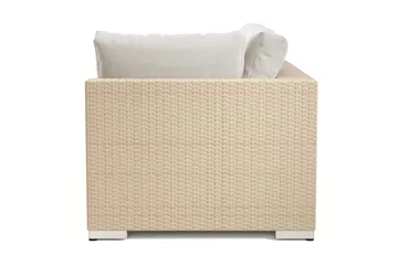 Bahamas Högermodul utomhus 140 cm - Beige - Products - Utemöbler & utemiljö - Övrigt utemöbler - Moduler utesoffa - Vänstermodul utesoffa
