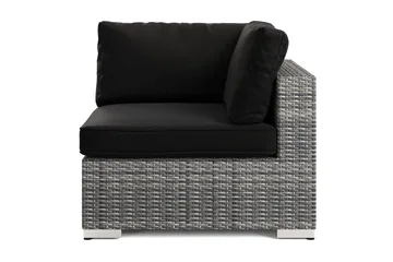 Bahamas Hörnmodul utomhus i konstrotting - Grå - Products - Utemöbler & utemiljö - Övrigt utemöbler - Moduler utesoffa