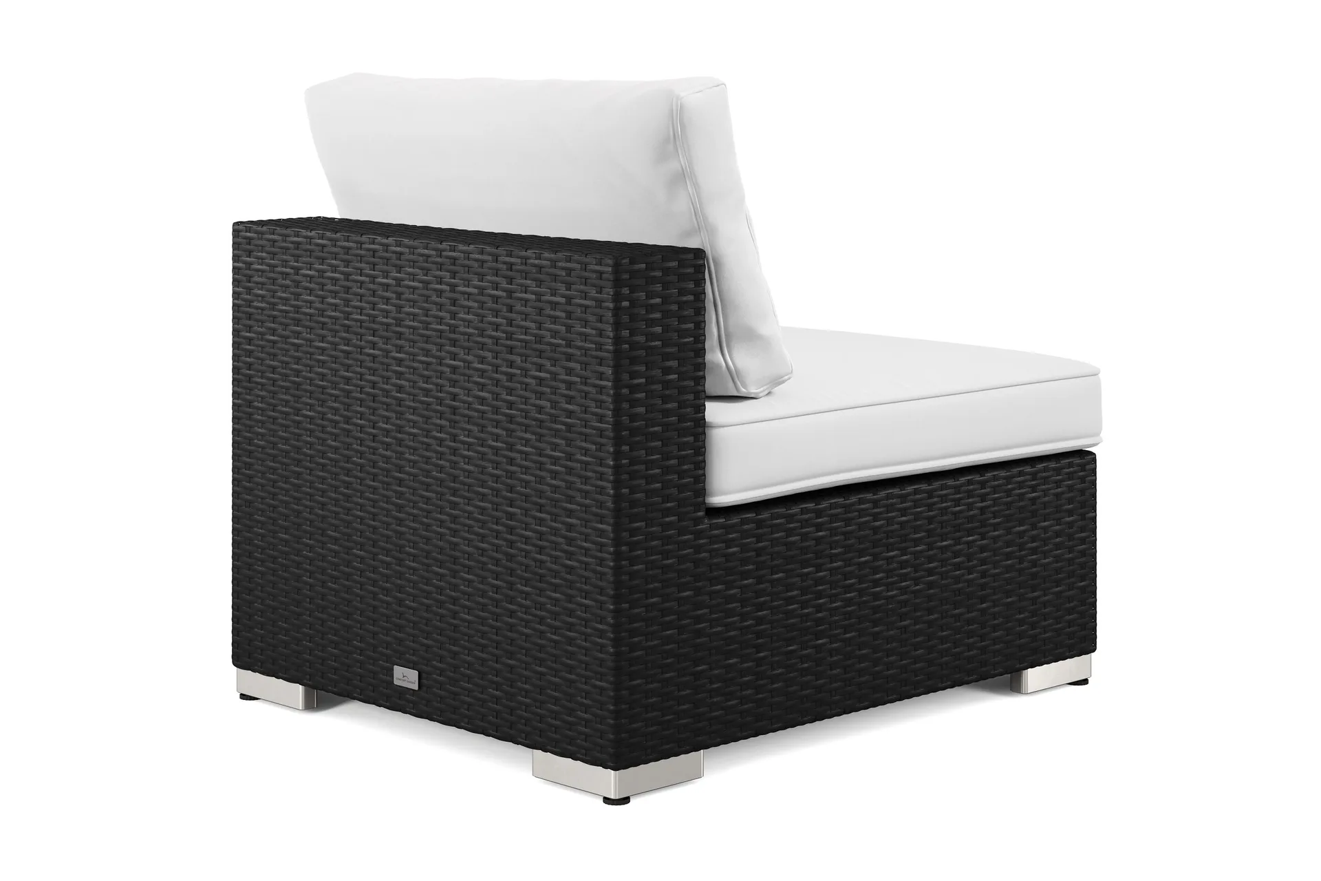 Bahamas Mittmodul utomhus i konstrotting med Ljus vattenavisande dyna