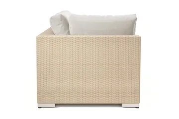 Bahamas Vänstermodul utomhus 140 cm - Beige - Products - Utemöbler & utemiljö - Övrigt utemöbler - Moduler utesoffa