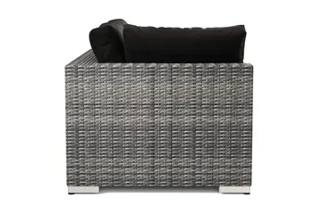 Bahamas Vänstermodul utomhus 140 cm i konstrotting - Grå - Products - Utemöbler & utemiljö - Övrigt utemöbler - Moduler utesoffa