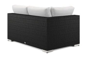 Bahamas Vänstermodul utomhus 140 cm i konstrotting - Svart - Products - Utemöbler & utemiljö - Övrigt utemöbler - Moduler utesoffa