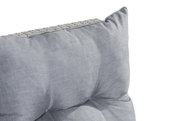 James Mittmodul utomhus i konstrotting - Vit / Ljusgrå dynor - Products - Utemöbler & utemiljö - Övrigt utemöbler - Moduler utesoffa - Mittmodul utesoffa