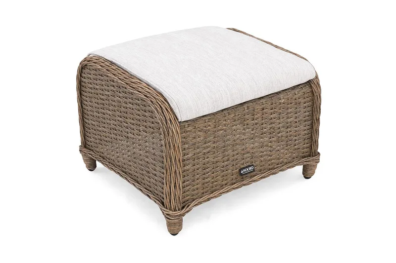 Marcus Fotpall till Öronlappsfåtölj Utomhus - Natur - Products - Utemöbler & utemiljö - Övrigt utemöbler - Moduler utesoffa - Fotpall & pall utomhus