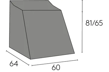 Hillerstorp Stoltö Möbelskydd Matstol 64x60x81 cm Grå - Hillerstorp - Products - Utemöbler & utemiljö - Övrigt utemöbler - Möbelskydd - Överdrag utemöbler