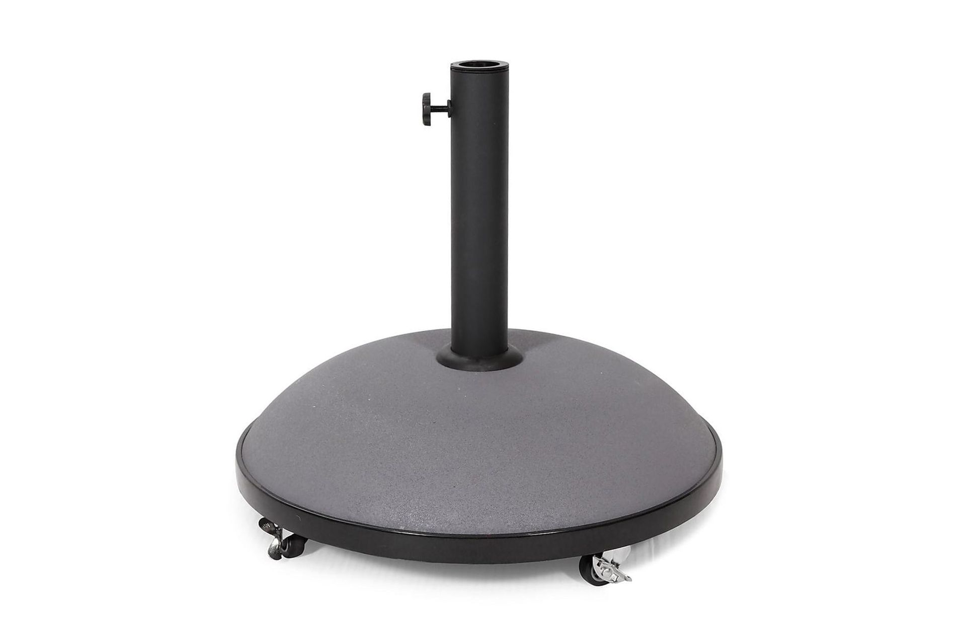 Hillerstorp Parasollfot med Hjul 35 kg Betong Grå