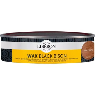 Black bisonvax Mahogny - 150 ml - Mahogny - Products - Utemöbler & utemiljö - Övrigt utemöbler - Underhåll utemöbler - Möbelvård till trä