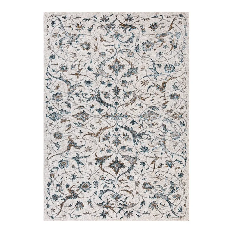 Matta Jutmar 200x285 cm - Beige/Blå - Products - Utemöbler & utemiljö - Balkong & altan - Balkonggolv - Plastmatta balkong