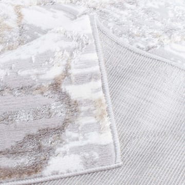 Matta Vanor 100x150 cm - silver/vit - Products - Utemöbler & utemiljö - Balkong & altan - Balkonggolv - Plastmatta balkong