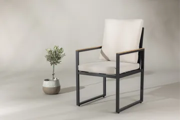 Aspvik Matstol Svart - Venture Home - Products - Utemöbler & utemiljö - Balkong & altan - Balkongmöbler - Balkongstol