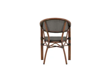 Vila Karmstol Utomhus - Svart - Products - Utemöbler & utemiljö - Balkong & altan - Balkongmöbler - Balkongstol