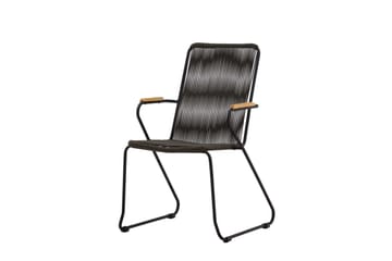 Bois Karmstol Utomhus - Svart - Products - Utemöbler & utemiljö - Balkong & altan - Balkongmöbler - Balkongstol