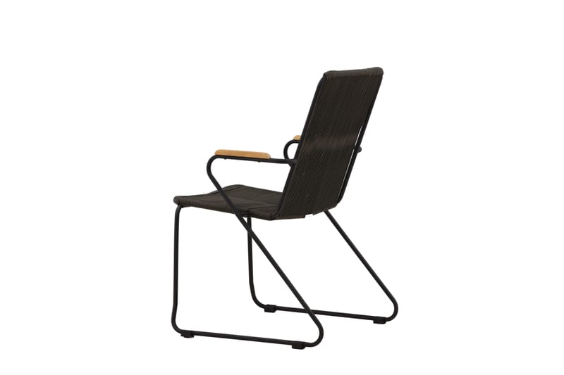 Bois Karmstol Utomhus - Svart - Products - Utemöbler & utemiljö - Balkong & altan - Balkongmöbler - Balkongstol