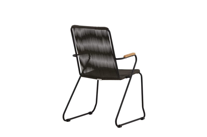 Bois Karmstol Utomhus - Svart - Products - Utemöbler & utemiljö - Balkong & altan - Balkongmöbler - Balkongstol
