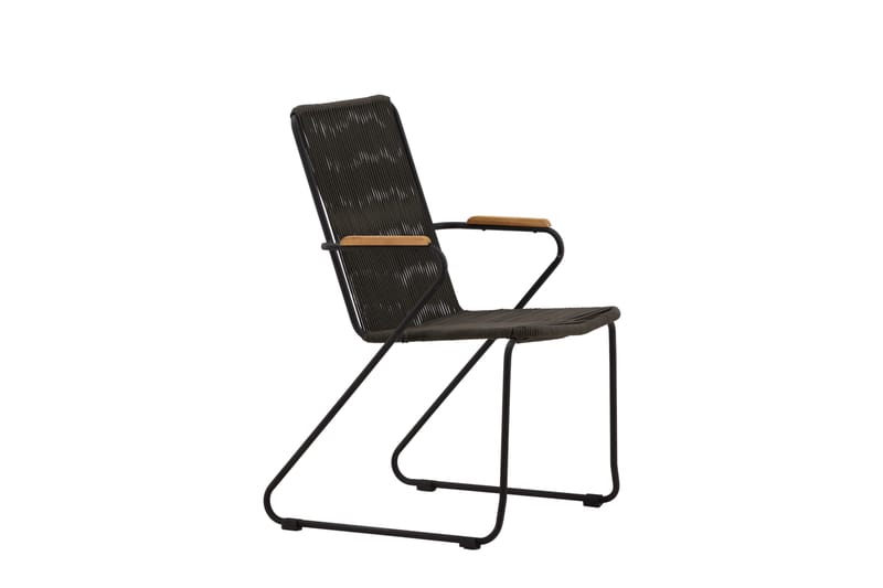 Bois Karmstol Utomhus - Svart - Products - Utemöbler & utemiljö - Balkong & altan - Balkongmöbler - Balkongstol