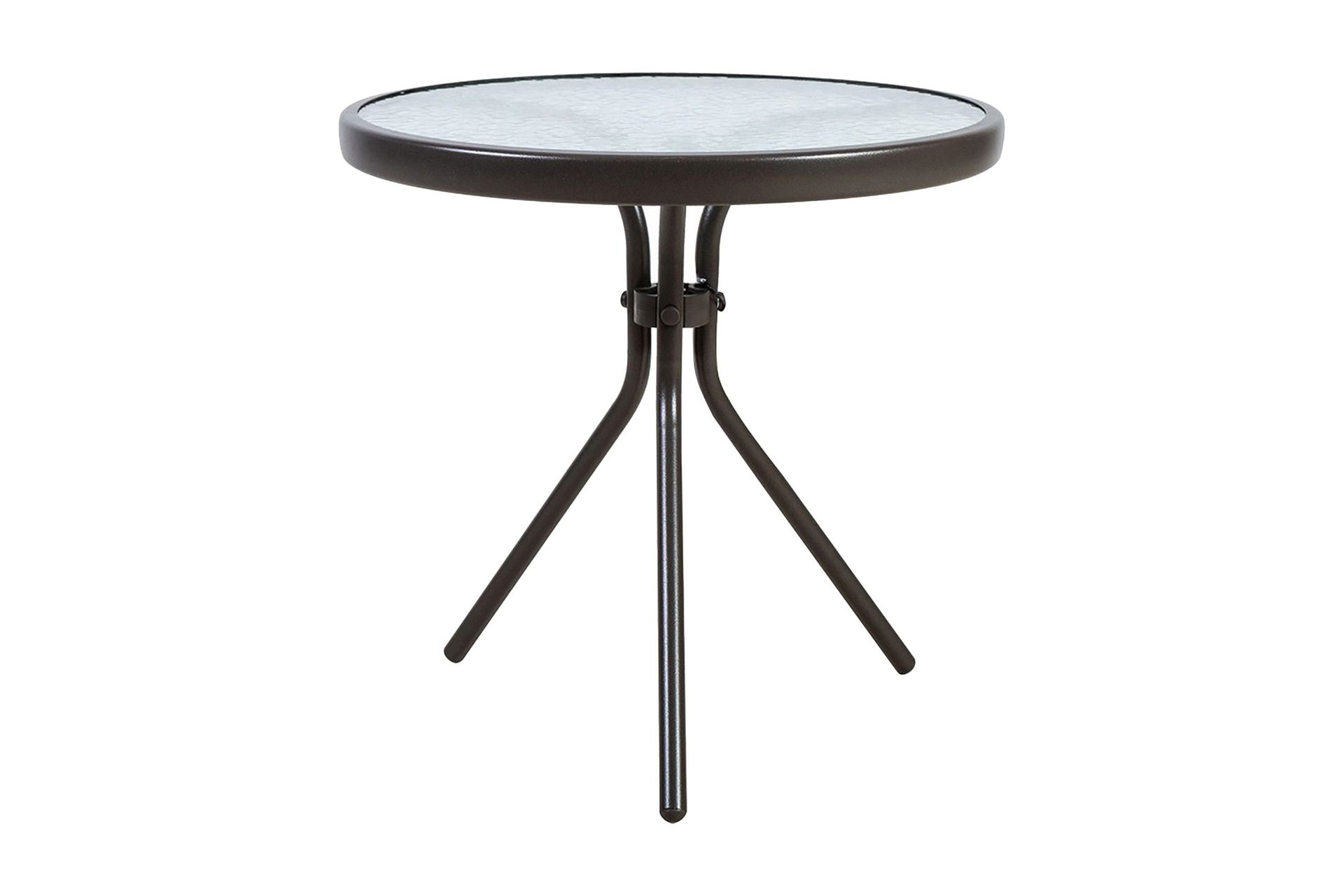 Dublin Runt Cafébord och Bistrobord Utomhus 50 cm Glas