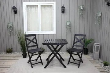 Edilma Klappstol Utomhus - Mörkbrun - Products - Utemöbler & utemiljö - Balkong & altan - Balkongmöbler - Balkongstol