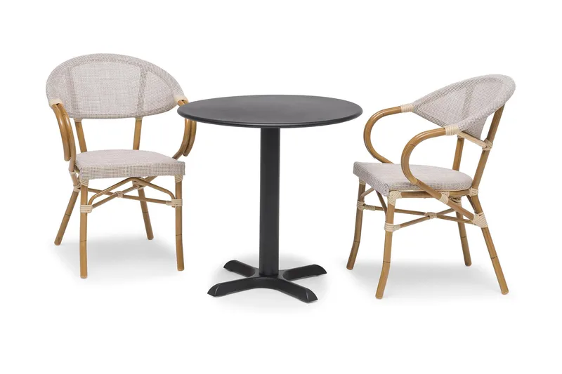 Hillerstorp Äppelhed Caféstol - Grå - Products - Utemöbler & utemiljö - Balkong & altan - Balkongmöbler - Balkongstol
