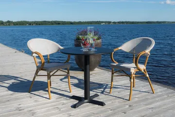 Hillerstorp Äppelhed Caféstol - Grå - Products - Utemöbler & utemiljö - Balkong & altan - Balkongmöbler - Balkongstol