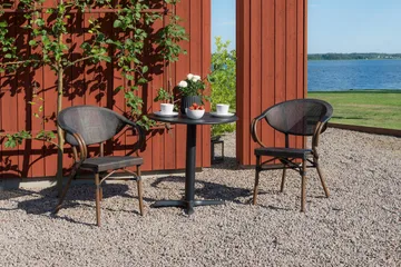 Hillerstorp Äppelhed Caféstol - Svart - Products - Utemöbler & utemiljö - Balkong & altan - Balkongmöbler - Balkongstol