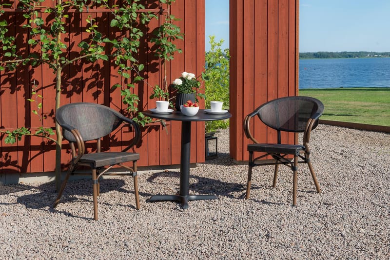 Hillerstorp Äppelhed Caféstol - Svart - Products - Utemöbler & utemiljö - Balkong & altan - Balkongmöbler - Balkongstol