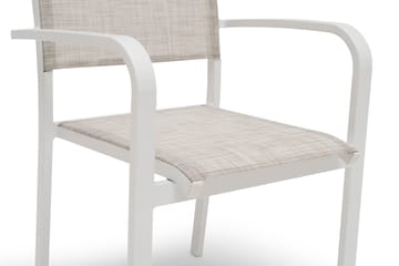 Hillerstorp Hånger Stapelstol Utomhus - Vit - Products - Utemöbler & utemiljö - Balkong & altan - Balkongmöbler - Balkongstol