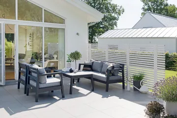 Hillerstorp Stoltö Lounge Utesoffa - Grå|Svart - Products - Utemöbler & utemiljö - Balkong & altan - Balkongmöbler - Balkongsoffa