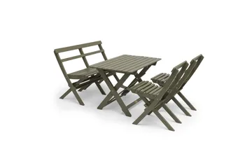 Hillerstorp Torpet Klappstol Utomhus Antikgrön - Antikgrön - Products - Utemöbler & utemiljö - Balkong & altan - Balkongmöbler - Balkongstol