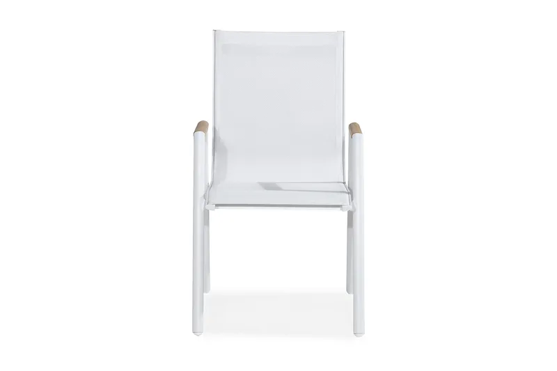 Las Karmstol Utomhus Vegas - Vit/beige - Products - Utemöbler & utemiljö - Balkong & altan - Balkongmöbler - Balkongstol