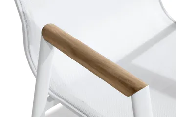 Las Vegas Karmstol Utomhus - Vit/beige - Products - Utemöbler & utemiljö - Balkong & altan - Balkongmöbler - Balkongstol