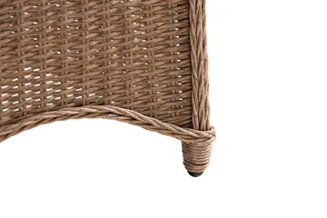 Marcus Light Fåtölj m Dyna - Natur Brun - Products - Utemöbler & utemiljö - Balkong & altan - Balkongmöbler - Balkongstol