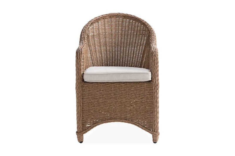 Marcus Light Fåtölj m Dyna, Natur Brun