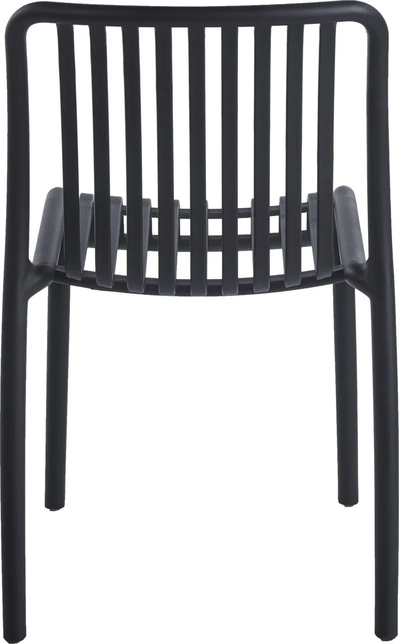 Matstol Noa i svart - Stapelbar - Svart - Products - Utemöbler & utemiljö - Balkong & altan - Balkongmöbler - Balkongstol