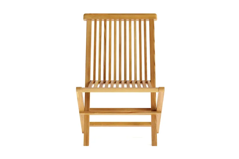 Menorca Hopfällbar Matstol i trä Utomhus - Teak / Natur - Products - Utemöbler & utemiljö - Balkong & altan - Balkongmöbler - Balkongstol