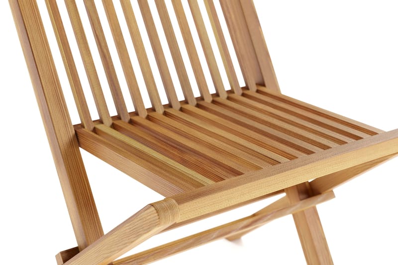 Menorca Hopfällbar Matstol i trä Utomhus - Teak / Natur - Products - Utemöbler & utemiljö - Balkong & altan - Balkongmöbler - Balkongstol