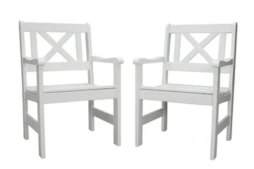 Olivo Karmstol Utomhus - Vit - Products - Utemöbler & utemiljö - Balkong & altan - Balkongmöbler - Balkongstol