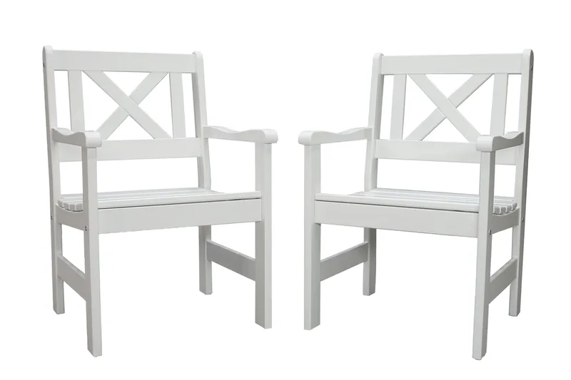 Olivo Karmstol Utomhus - Vit - Products - Utemöbler & utemiljö - Balkong & altan - Balkongmöbler - Balkongstol