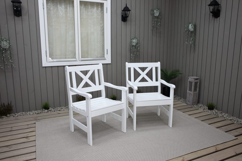 Olivo Karmstol Utomhus - Vit - Products - Utemöbler & utemiljö - Balkong & altan - Balkongmöbler - Balkongstol