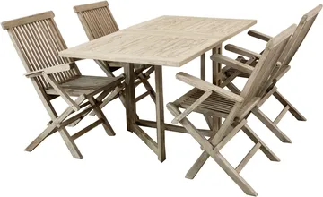 Saltö stol med armstöd - Grå teak - Grå teak - Products - Utemöbler & utemiljö - Balkong & altan - Balkongmöbler - Balkongstol