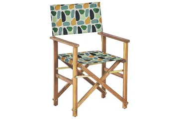 Salve Karmstol Utomhus - Grön/Vit/Orange/Brun - Products - Utemöbler & utemiljö - Balkong & altan - Balkongmöbler - Balkongstol