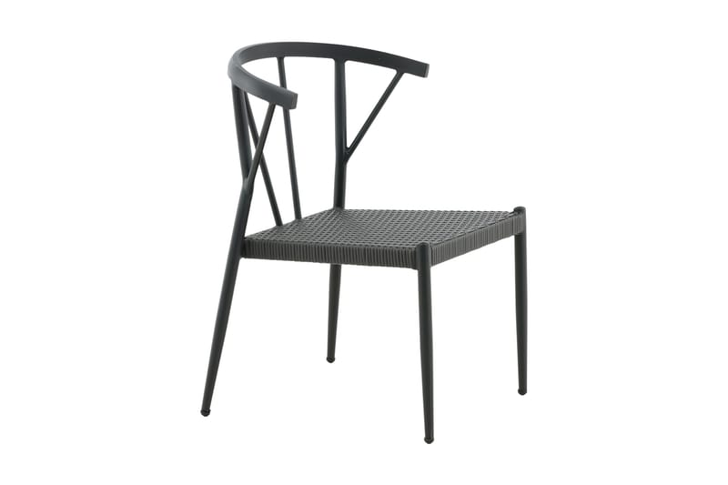 Stina Karmstol Utomhus - Svart - Products - Utemöbler & utemiljö - Balkong & altan - Balkongmöbler - Balkongstol