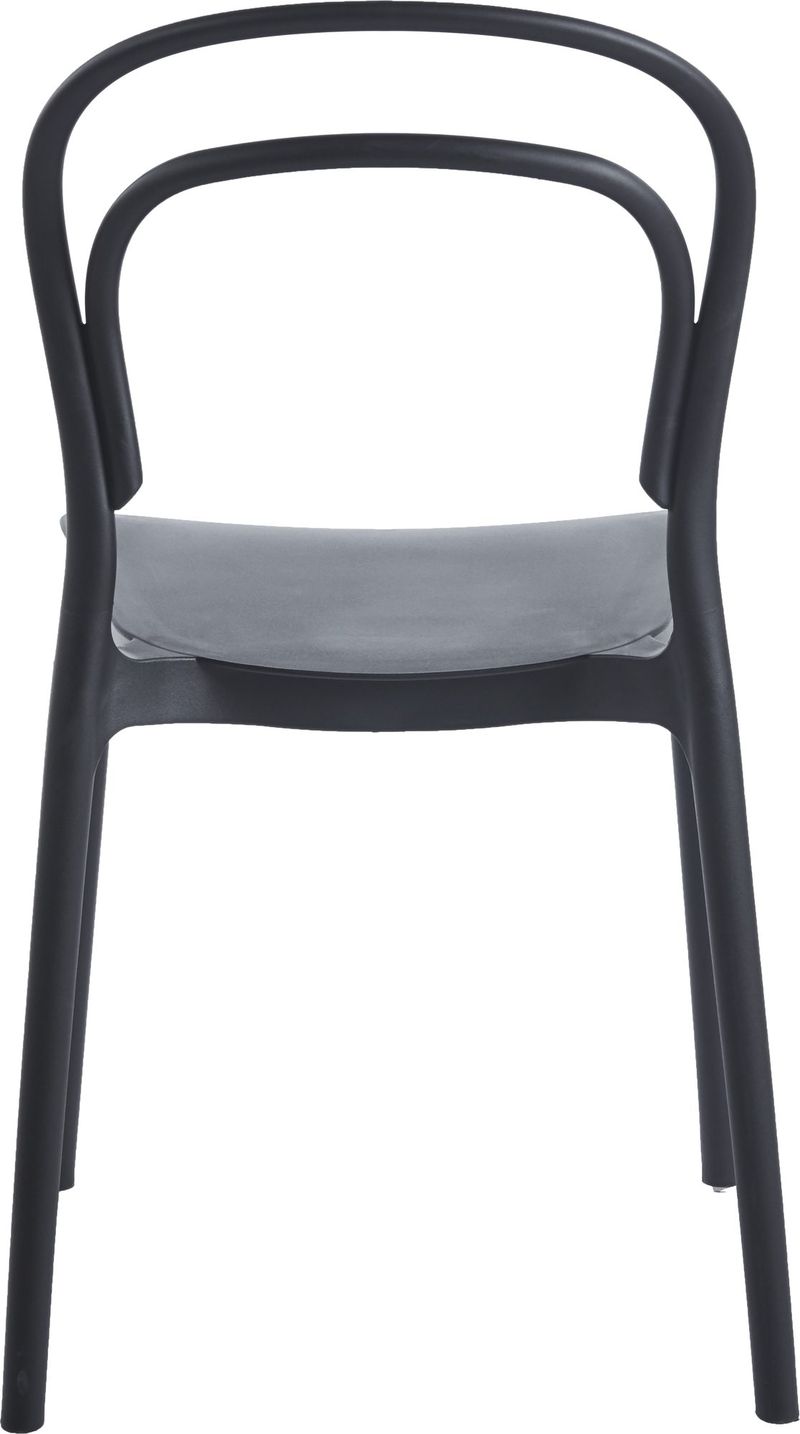Stol i svart plast stapelbar - Svart - Products - Utemöbler & utemiljö - Balkong & altan - Balkongmöbler - Balkongstol