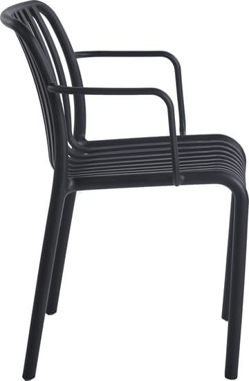 Stol svart plast stapelbar - Svart - Products - Utemöbler & utemiljö - Balkong & altan - Balkongmöbler - Balkongstol