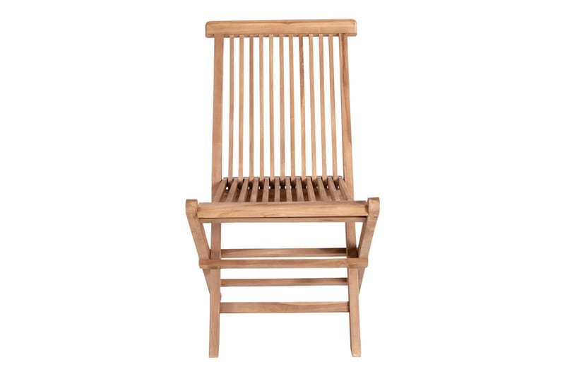 Toledo Matstolar Utomhus 2-pack - Teak - Products - Utemöbler & utemiljö - Balkong & altan - Balkongmöbler - Balkongstol