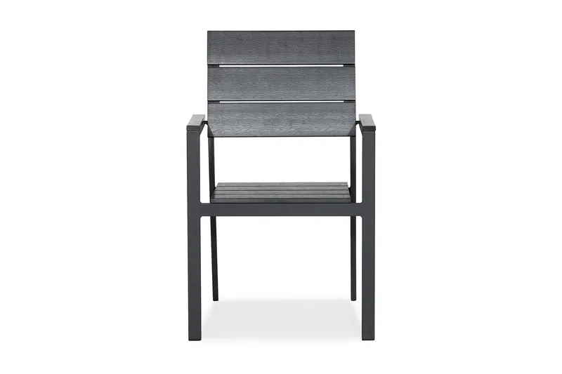 Tunis Stapelstol Utomhus Aintwood - Svart/Svart - Products - Utemöbler & utemiljö - Balkong & altan - Balkongmöbler - Balkongstol