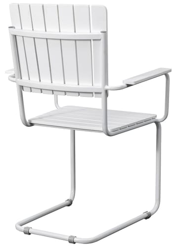 Utematstol Holmö med Armstöd - Vit - Products - Utemöbler & utemiljö - Balkong & altan - Balkongmöbler - Balkongstol